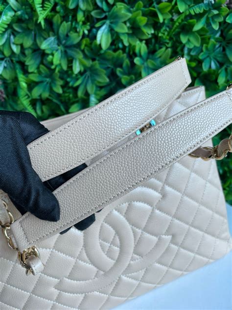 Chanel Gst Beige Ghw La Bagatory