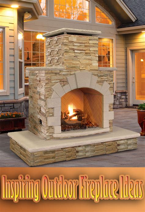 Quiet Corner:Inspiring Outdoor Fireplace Ideas - Quiet Corner