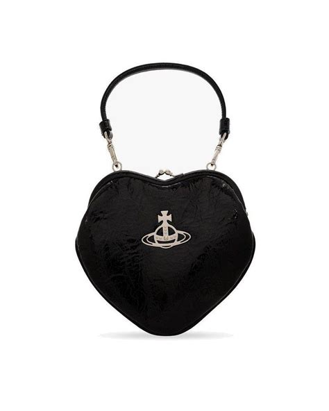 Vivienne Westwood Orb Plaque Small Tote Bag In Black Lyst