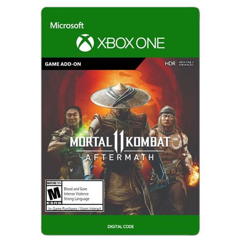 Free Shipping Mortal Kombat 11 Aftermath Xbox One [digital]