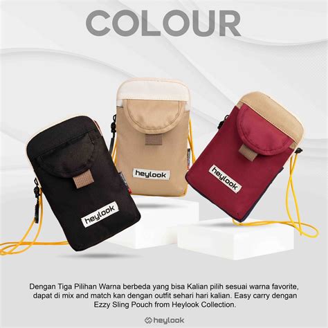 Jual Tas Kalung Leher Hanging Wallet Waterproof Dompet Gantung Leher