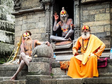 Babas In Pashupatinath Temple Sadhu Babas In Pashupatinath Flickr