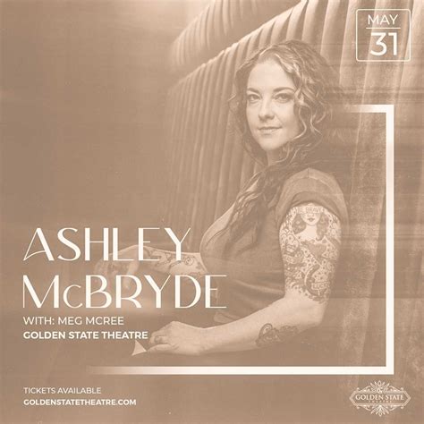 Ashley Mcbryde With Meg Mcree At Golden State Theatre 2023 Old Monterey