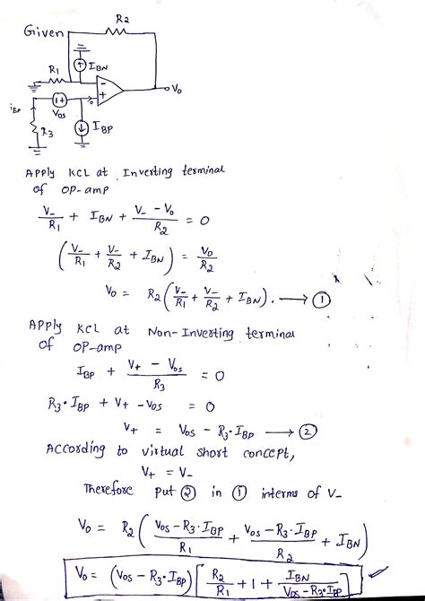 Solved Please Solve 1 Consider The Circuit Shown Below Derive An