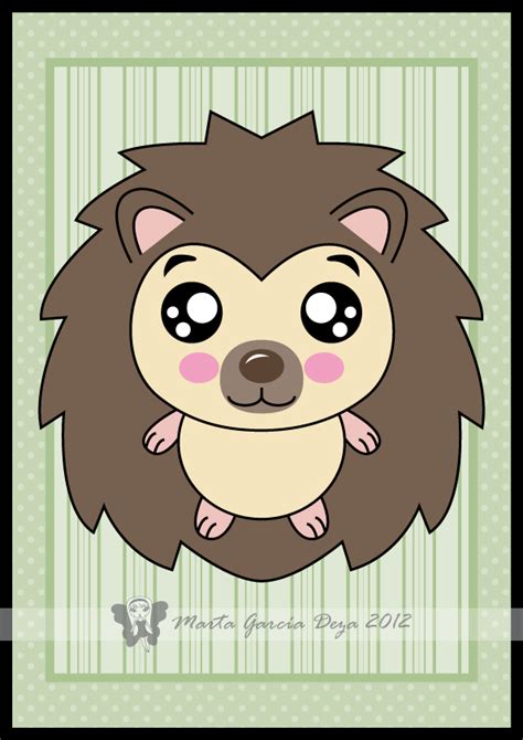 Kawaii Hedgehog By Martagd On Deviantart