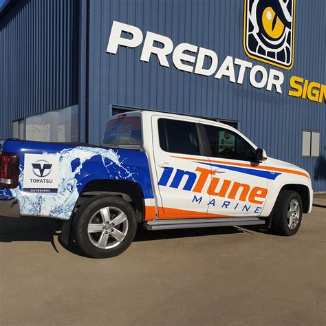 Car Wraps And Fleet Signage Predator Signs Townsville