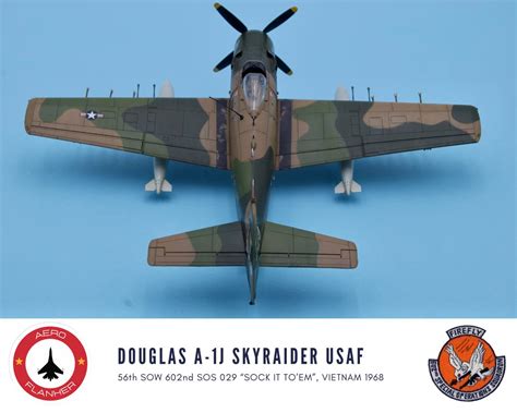 Douglas A J Skyraider Usaf Por Aeroflanker Full Metal Modelling