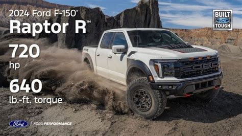 Ford confirmó la potencia de la nueva F 150 Raptor R su pick up más