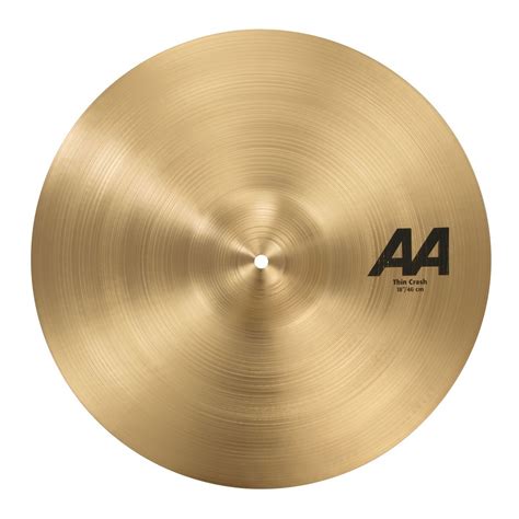 Sabian AA 18 Thin Crash Cymbal Gear4music