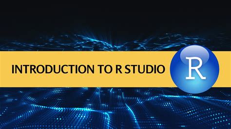 Introduction To R Studio For Data Analysis Youtube