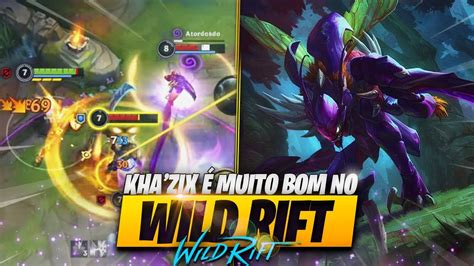 Kha Zix Muito Bom No Wild Rift Desafio Challenger Youtube