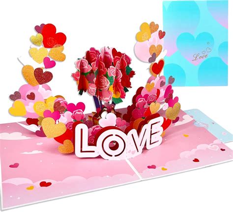 Amazon YiKaLus Funny Valentines Day 3D Pop Up Card With Envelope