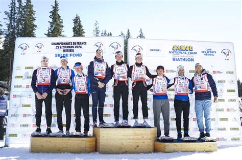 Biathlon Championnats de France de Méribel grâce à Nans Madelenat