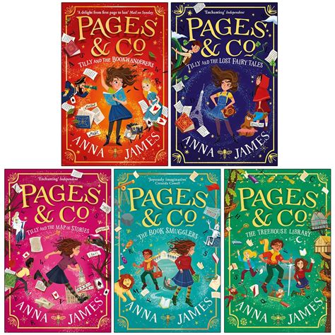 Anna James Pages Co Collection Books Set Tilly And The