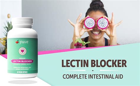 Yuve Lectin Blocker Defense Blocks Interfering Dietary Lectins Supports