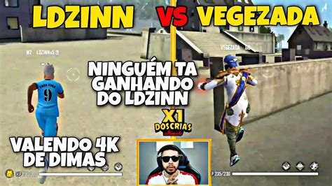 LDZINN VS VEGEZADA NINGUÉM GANHA DO LDZINN X1 DOS CRIAS ULTIMATE