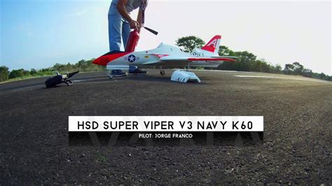 HSD Jets Usa Super Viper V3 Navy Turbine K60 YouTube