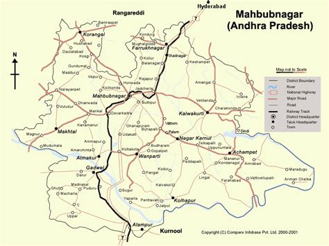 Mahabubnagar Roadmap - Mahabubnagar.Com