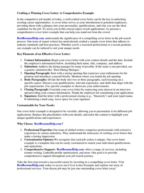 Cover Letter Example Forest Service | PDF | Résumé | Employment