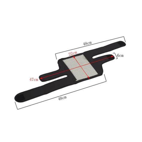 Koa Paire De Ceintures De Protection Pour Genoux En Tourmaline Auto