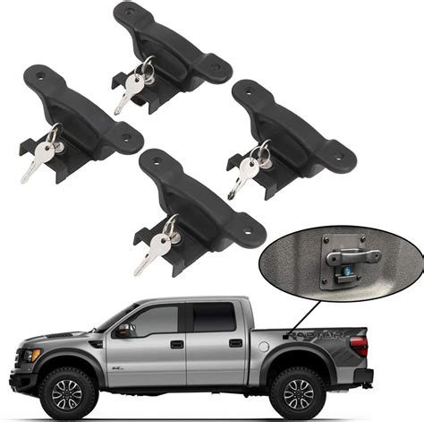 Riwful Pcs Truck Bed Tie Down Anchors Boxlink Cleats Fit For Ford