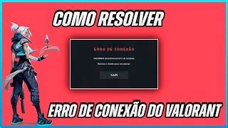 Valorant Como Resolver Erro De Conex O Do Valorant Doovi