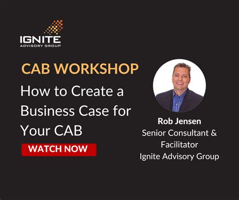 [cab Workshop] How To Create Customer Advisory Board Business Case