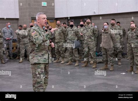 Maj Gen Michael Turley Speaks To Utah National Guard Soldiers On