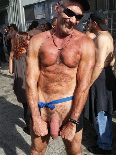 Exhibiting Big Cock In Public At San Francisco Folsompride Street Fairs Lpsg