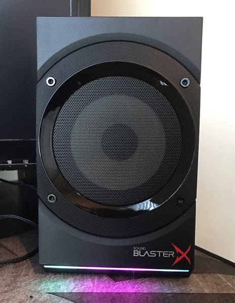 Creative Sound BlasterX Kratos S5 2 1 Gaming Speakers Review The