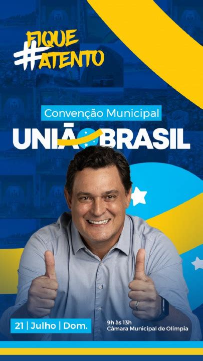 OLÍMPIA Convenção Municipal do União Brasil e demais partidos será