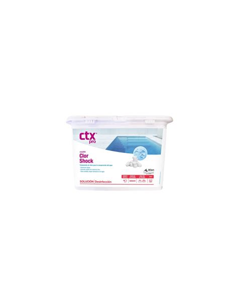 CTX 250 Clorshock 5KG Dicloro En Tabletas Premium 75134