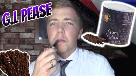 G L PEASE QUIET NIGHTS PIPE TOBACCO REVIEW YouTube