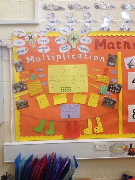 Multiplication Display Ks1 Maths Display Multiplication Maths