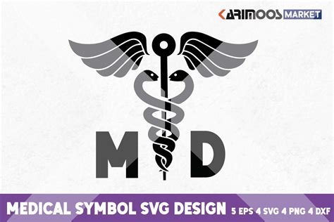 Medical Symbol Svg Caduceus Svg Star Of Life Svg Md Svg Nurse