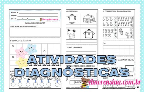 Avaliação Diagnóstica Educação Infantil Para Imprimir BRAINCP