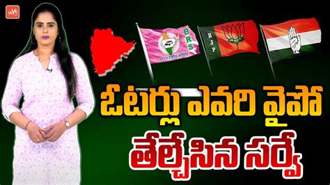 Telangana Assembly Election Survey Report Brs Vs Bjp Vs Congress