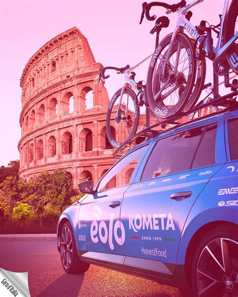 La EOLO KOMETA sarà al via del Giro dItalia 2023 Team Polti Kometa