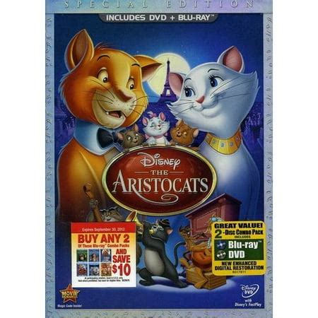 The Aristocats (Special Edition) (DVD + Blu-ray) (Widescreen) - Walmart.com