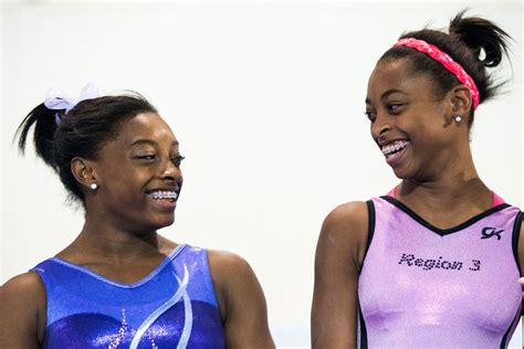 Inside Simone Biles' close-knit relationship with lookalike sister ...