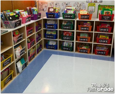 Organizing Your Classroom Library Mrs B S First Grade