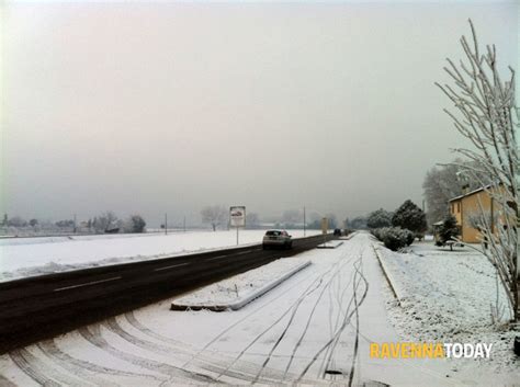 Neve Chimica A Ravenna Foto Di Una Lettrice