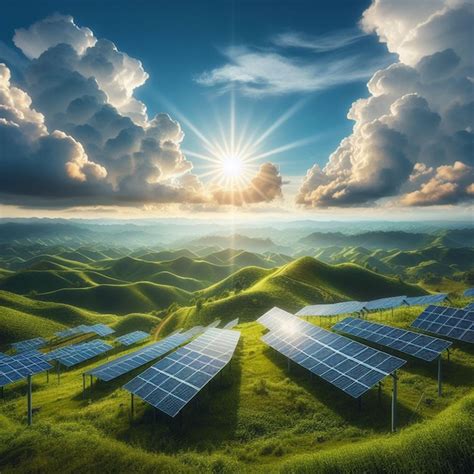 Premium Photo Solar Panels Renewable Energy In Nature