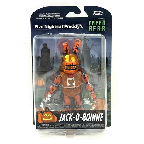 Five Nights At Freddy S Jack O Bonnie Curse Of Dread Bear Action Figure