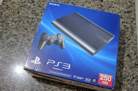 Sony Playstation 3 Super Slim 250gb Dois Controles Jogos