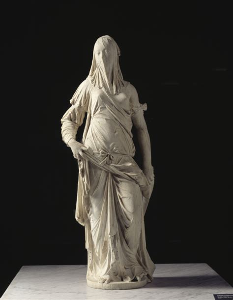 Antonio Corradini Femme Voilée Figure Allégorique De La Foi