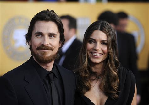 Hollywood Stars Christian Bale With His Wife Sibi Blazic In Pictures 2012