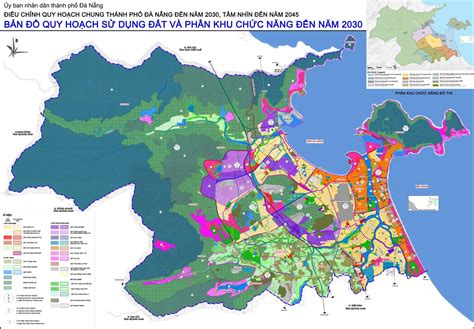 Bản đồ Bản đồ Quy Hoạch đà Nẵng đến Năm 2030 đầy đủ Thông Tin Khu Vực