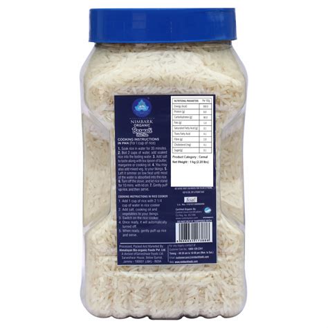 Nimbark Organic Basmati Rice Basmati White Rice White Chawal