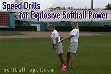 Speed Drills for Explosive Softball Power - Softball Spot